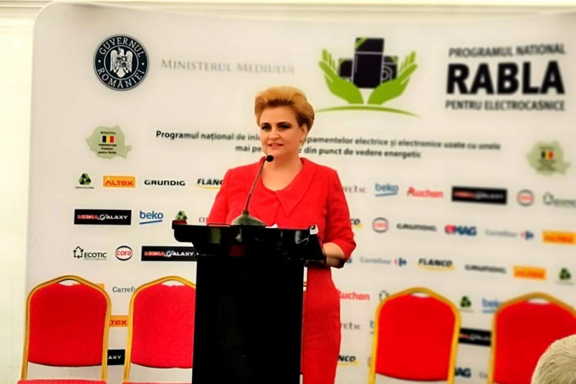 Ministrul Mediului, Grațiela Gavrilescu: Bugetul programului Rabla Plus pentru persoane fizice a fost consumat în întregime! Va fi suplimentat cu 15 milioane lei