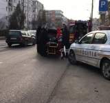 Accident în Ploiești. Două autoturisme au fost implicate