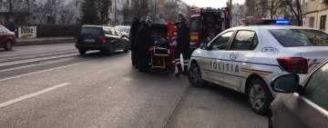 Accident în Ploiești. Două autoturisme au fost implicate