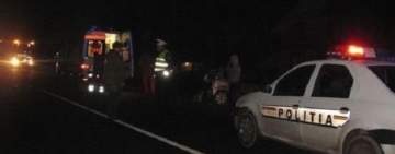 Un autocar plin cu muncitori și un TIR, implicate într-un accident la Ariceștii Rahtivani
