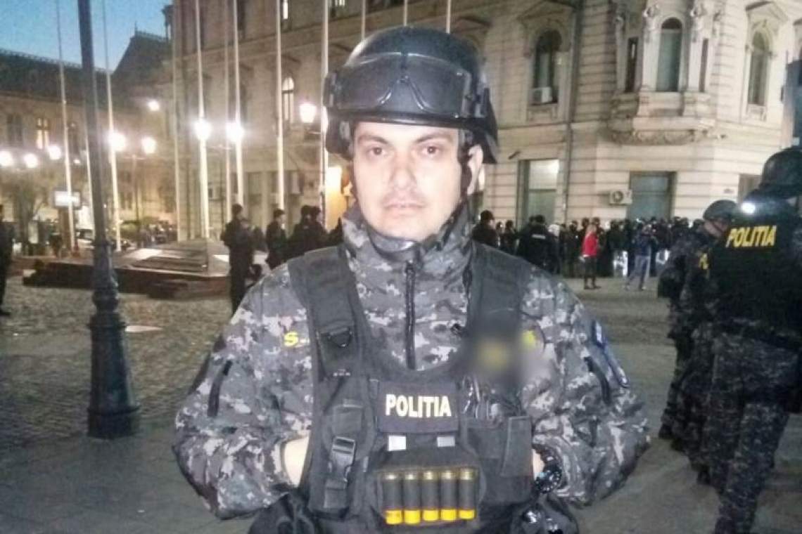 Vintilă Georgian, polițistul din cadrul SAS Prahova care a salvat viața unui copil de 2 ani
