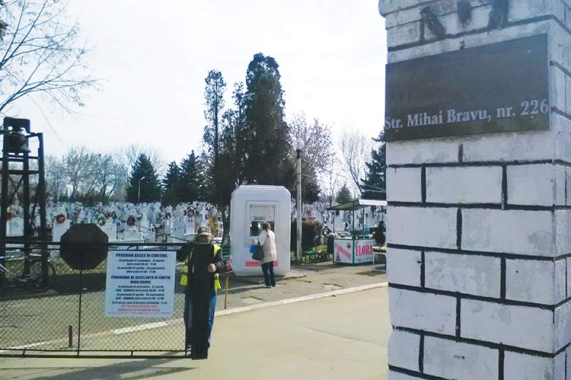 CORONAVIRUS| Cimitirele din Ploiești, deschise doar pentru înmormântări! 