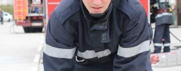 Povestea pompierului Constantin Popa, omul care a făcut diferența între viață și moarte în accidentul celor doi bicicliști din Prahova