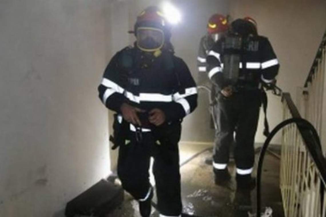 Incendiu într-un apartament din Ploiești! A fost provocat de un bărbat în stare de ebrietate