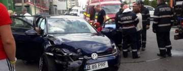 Un copil în  vârstă de 10 ani, rănit într-un accident produs pe strada Cantacuzino din Ploiești