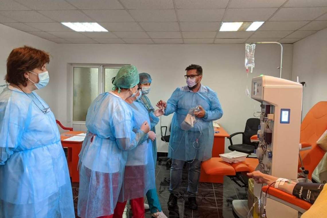 A avut loc prima prelevare de plasmă cu anticorpi pentru coronavirus la Centrul de Transfuzie Sanguină Ploiești