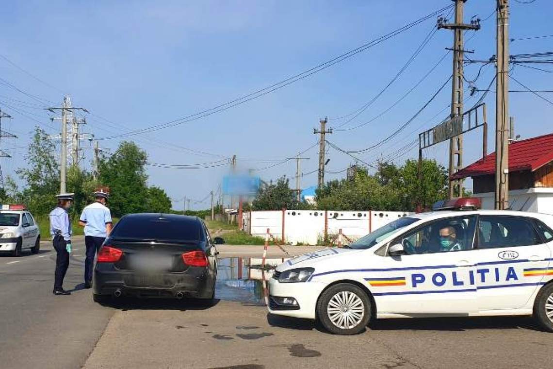 Acțiune de amploare a Poliției în județul Prahova! Au fost aplicate 80 de sancțiuni