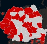 Au fost înregistrate 1.120 de cazuri noi de persoane infectate cu CORONAVIRUS în România