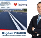 Bogdan Toader: În mandatul 2016-2020, aproape 400 de kilometri din rețeaua de drumuri județene au primit strat nou de asfalt
