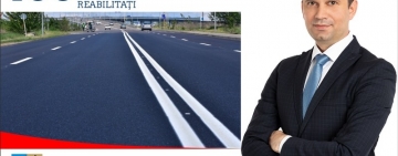 Bogdan Toader: În mandatul 2016-2020, aproape 400 de kilometri din rețeaua de drumuri județene au primit strat nou de asfalt