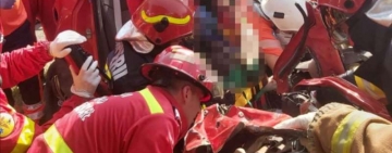 Cum s-a produs groaznicul accident de la Loloiasca! Un copil și o femeie, transportați la spital în stare gravă