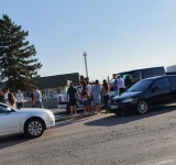 FOTO| Mașină Mediurg cu pacienți, implicată într-un accident grav produs pe DN1, la Blejoi