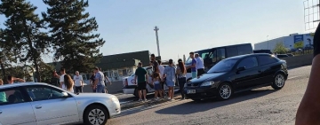 FOTO| Mașină Mediurg cu pacienți, implicată într-un accident grav produs pe DN1, la Blejoi