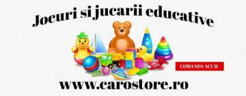 Carostore, singurul magazin on-line de jucării educative din Ploiești. Vezi oferta