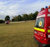 Accident de muncă la o cramă din Urlați. Un bărbat a rămas fără o mână după ce și-a prins-o într-un zdrobitor de struguri