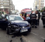 Accident pe DN1, la Cornu. Un bărbat a fost transportat la spital