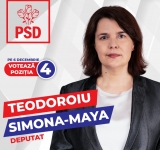Profesioniștii PSD Prahova pentru Parlamentul României: judecătoarea Simona-Maya Teodoroiu