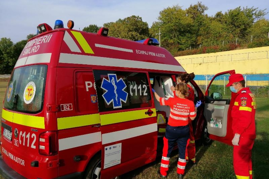 Copil transportat la spital în stare gravă după ce a fost lovit de o mașină!  Traversa printr-un loc nepermis în zona Hipodrom Ploiești