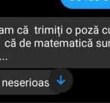 FOTO Elevă hărțuită de un profesor de matematică: Credeam că trimiți o poză cu tine goală, că de matematică sunt sătul