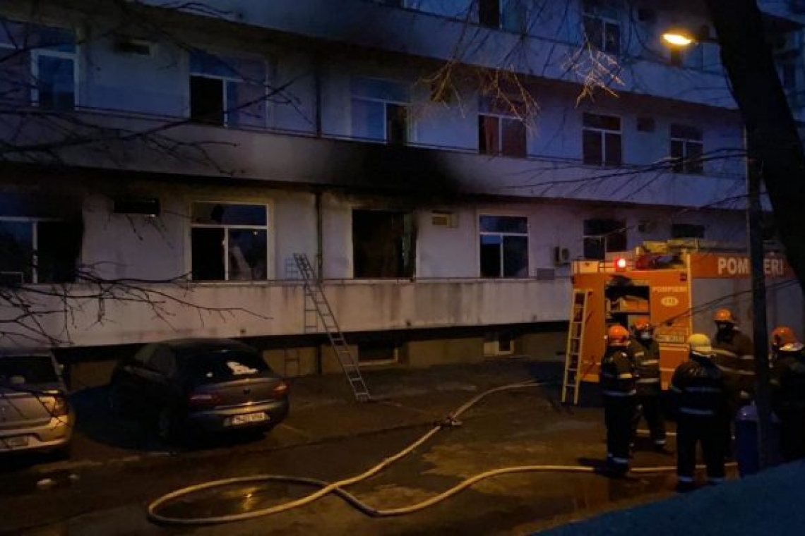 Numărul victimelor incendiului de la „Matei Balș” a crescut la șapte