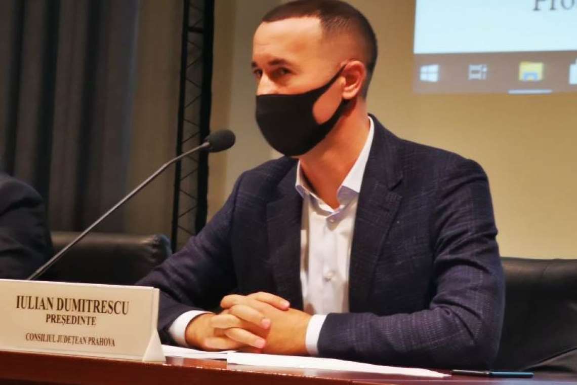 Iulian Dumitrescu, președintele Consiliului Județean Prahova: Știm exact ce pași trebuie să parcurgem pentru a obține bani europeni necesari înființării rețelelor de gaze naturale în fiecare comună 