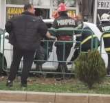 Accident pe bulevardul Republicii din Ploiești! Linia de tramvai a fost blocată
