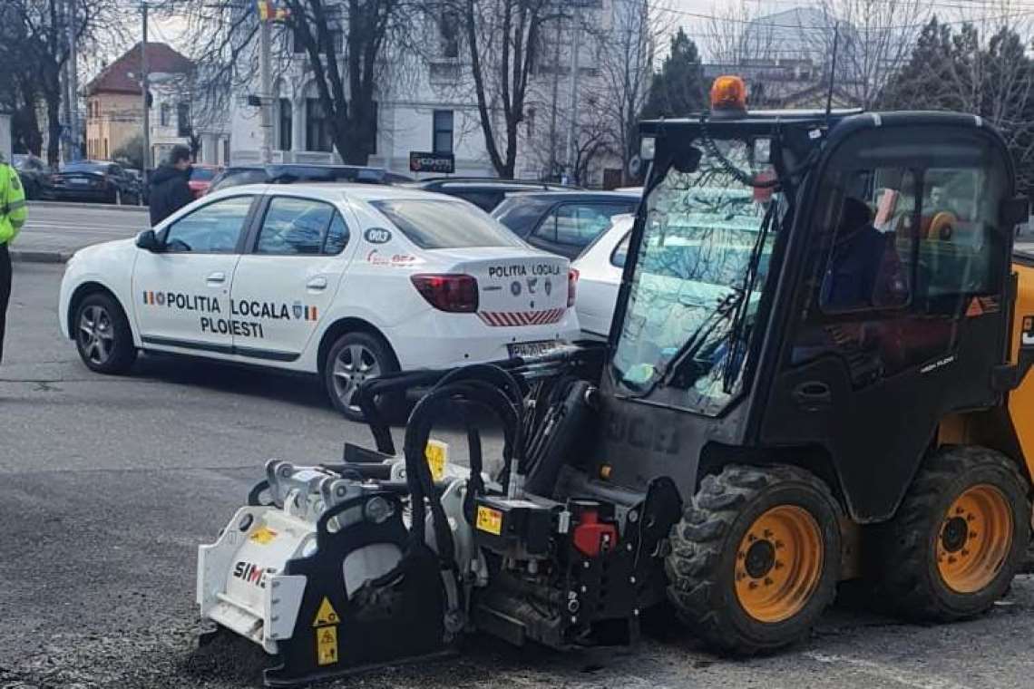 Primăria Municipiului Ploiești a demarat lucrări de reparații/ întreținere pe străzile Miciurin și Mareșal Averescu