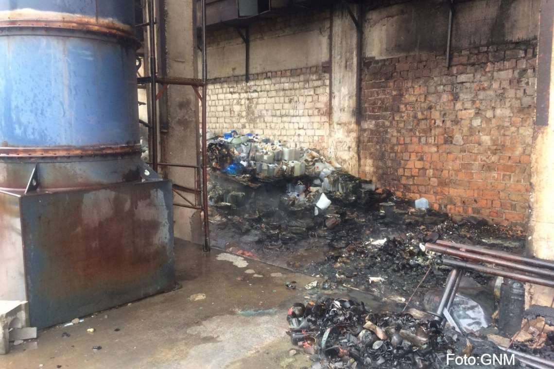 Garda de Mediu Prahova, reacție în urma incendiului de la Eco Burn: Au ars substanțe de laborator. Măsurătorile nu au indicat depășiri 