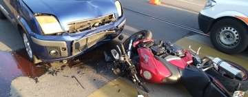 Motociclist rănit într-un accident produs pe strada Ghe. Doja din Ploiești