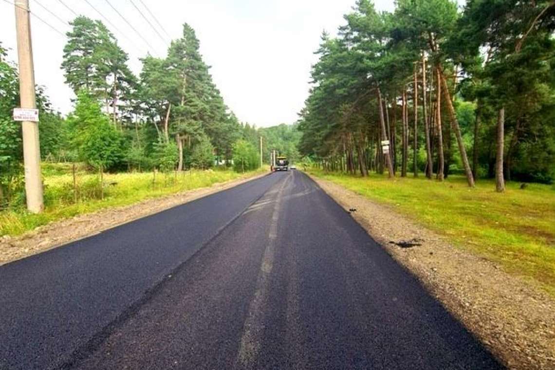 Stadiul lucrărilor la DJ 102I, viitorul drum Câmpina - Săcele