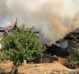 FOTO&VIDEO| Cauza incendiului din Băicoi. Trei case, distruse de flăcări