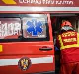 Două persoane rănite într-un accident produs la Nistorești. Un autoturism a părăsit partea carosabilă și a intrat în albia râului Prahova