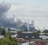 Incendiu la instalația de cocsare de la Lukoil! Populația avertizată prin mesaj RO-Alert