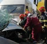 FOTO| Cinci persoane rănite într-un accident grav produs la Loloiasca