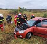 Accident grav la Blejoi. O perosnă încarcerată în stare de inconștiență