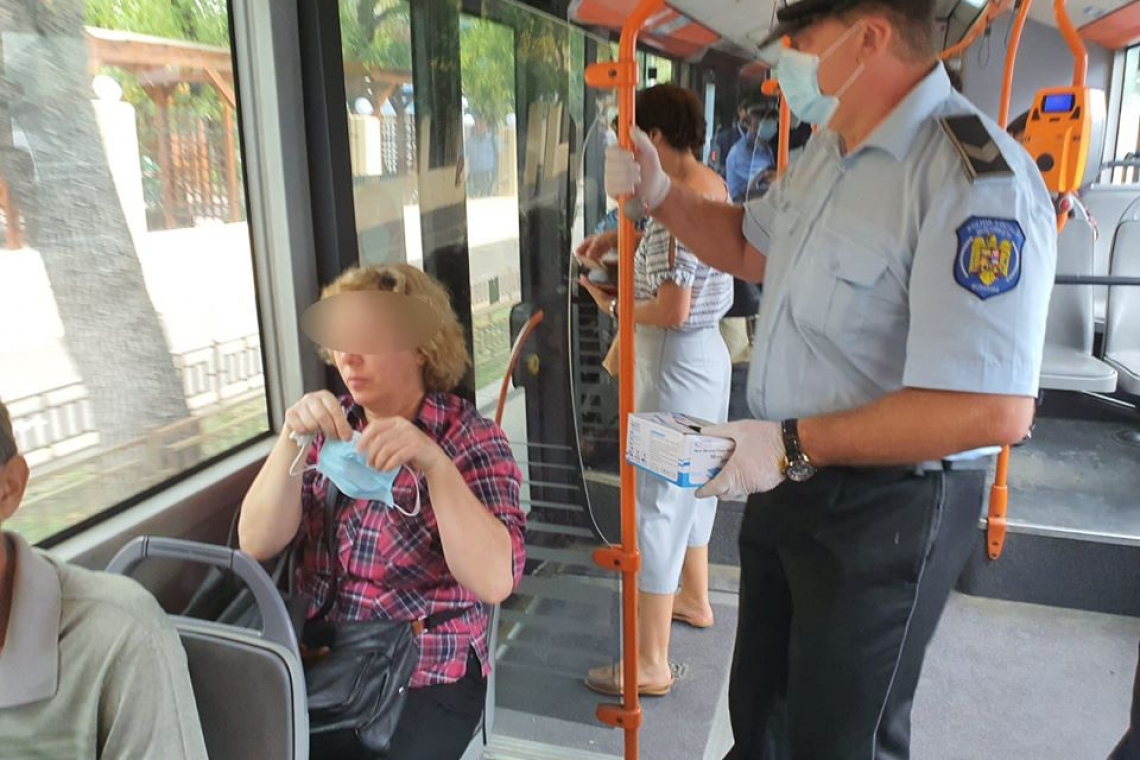 Poliția Locală Ploiești, 370 de persoane sancționate pentru nepurtarea măștii 