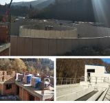 HIDRO PRAHOVA SA finalizează o nouă etapă în construcția Stației de epurare a apelor uzate Sinaia