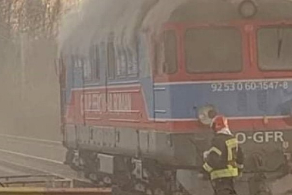 Ministrul Grindeanu, reacție după ce o locomotivă a luat foc la Brazi