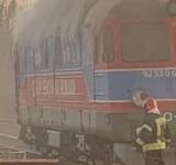 Ministrul Grindeanu, reacție după ce o locomotivă a luat foc la Brazi