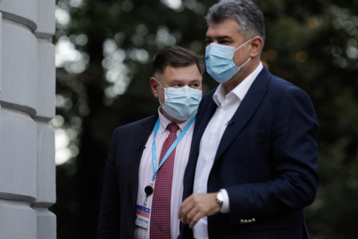 Președintele PSD, Marcel Ciolacu, și ministrul Sănătății,  Alexandru Rafila vor vizita Centrul de Evaluare COVID-19 din Vălenii de Munte