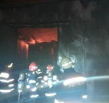 Un nou incendiu la fabrica de cărbune din Ceptura