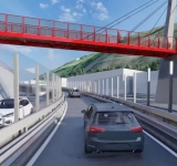 VIDEO – Pasaje rutiere pentru fluidizarea traficului la Sinaia