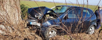 FOTO Accident teribil la  Albești. A fost chemat elicopterul SMURD