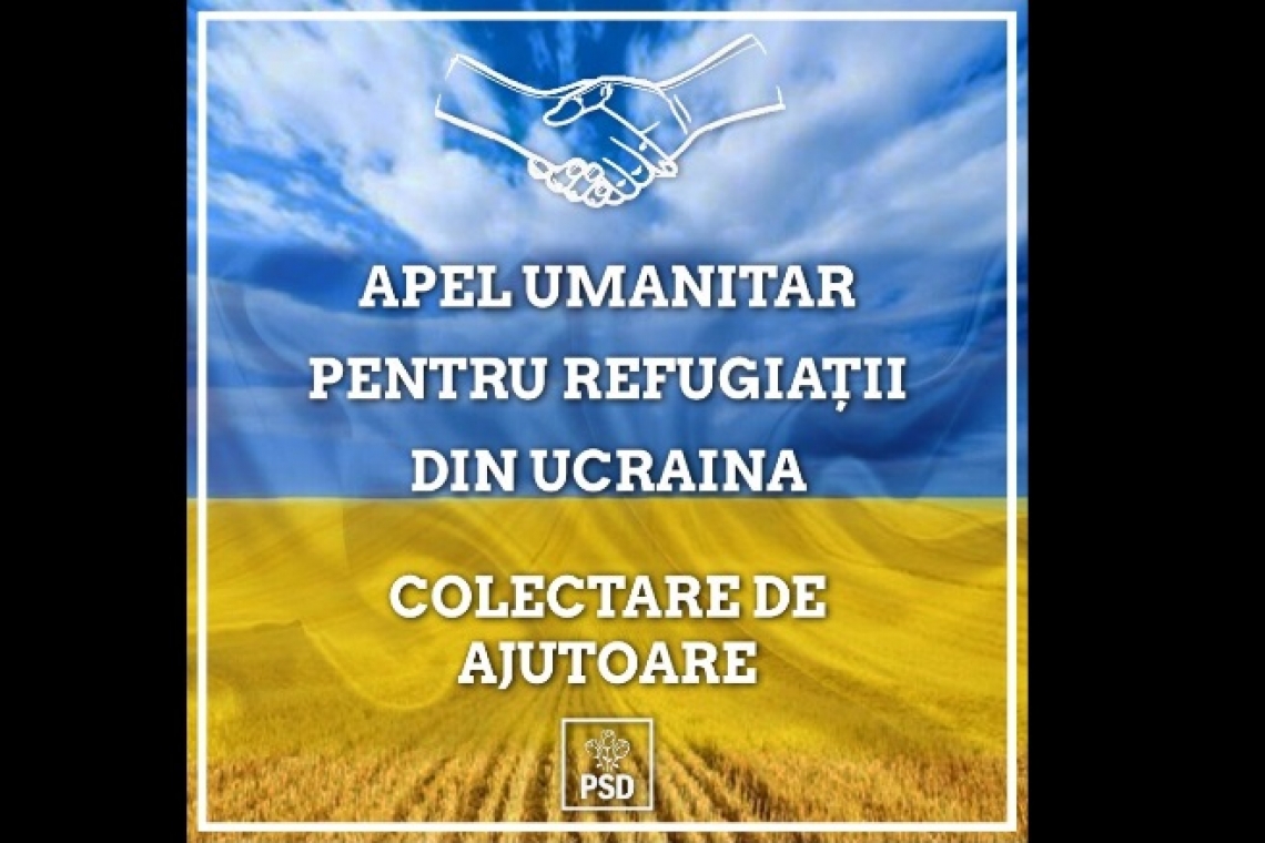 PSD Prahova, apel umanitar pentru refugiații din Ucraina. Cum poți ajuta
