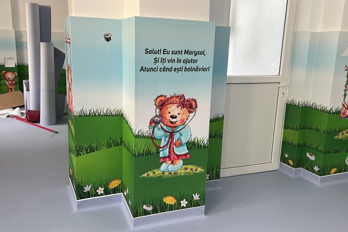 Lucrări de reabilitare la Spitalul de Pediatrie Ploiești cu ajutorul unor sponsori