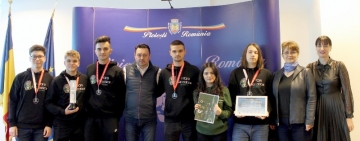 Primarul Volosevici, întrevedere cu elevii câștigători ai Olimpiadei Naționale de Robotică