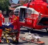 Nou-născut cu probleme medicale, preluat de urgență cu elicopterul SMURD