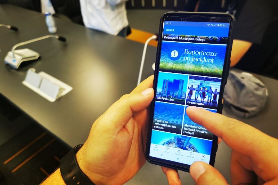 Ploiesti City App, aplicația care permite o comunicare eficientă între ploieșteni și autorități
