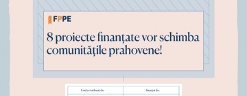Fondul „Prahova pentru Educație” finanțează opt proiecte comunitare 