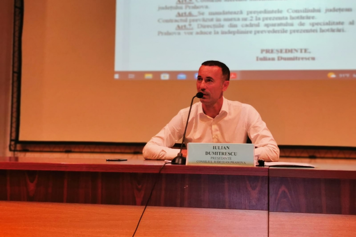 Iulian Dumitrescu, președintele CJ Prahova: Singurul vinovat pentru că s-a oprit apa caldă în Ploiești este cel care nu a plătit apa caldă livrată de o firmă timp de trei luni